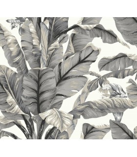 PSW1037RL - York Premium Peel and Stick Wallpaper-Banana Leaf