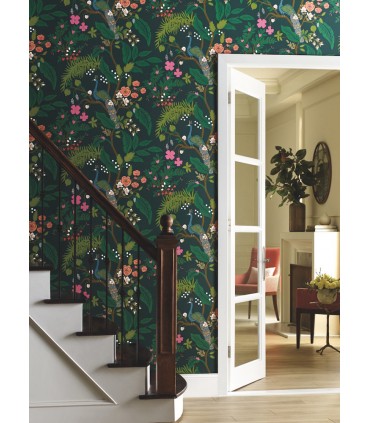 RI5168 - Rifle Paper Co. Wallpaper-Peacock