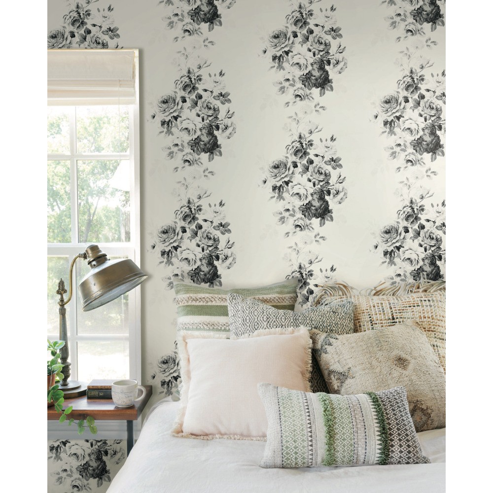 PSW1010RL  Magnolia Home Vol II Floral Pink Peel and Stick Wallpape