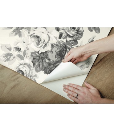 PSW1157RL - Magnolia Home Wallpaper Peel and Stick-Tea Rose