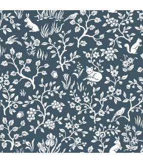 PSW1166RL - Magnolia Home Peel and Stick Wallpaper-Fox and Hare