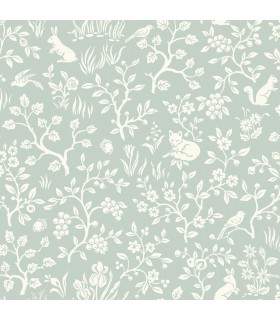 PSW1167RL - Magnolia Home Peel and Stick Wallpaper-Fox and Hare