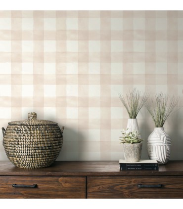 PSW1170RL - Magnolia Home Wallpaper Peel and Stick-Watercolor Check