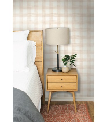 PSW1170RL - Magnolia Home Wallpaper Peel and Stick-Watercolor Check