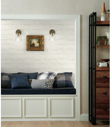 PSW1176RL - Magnolia Home Wallpaper Peel and Stick-Shiplap