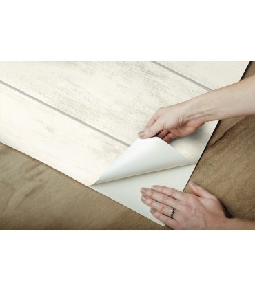 PSW1176RL - Magnolia Home Wallpaper Peel and Stick-Shiplap