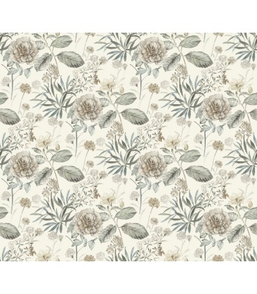 TL1918 - Handpainted Traditionals Wallpaper-Midsummer Floral