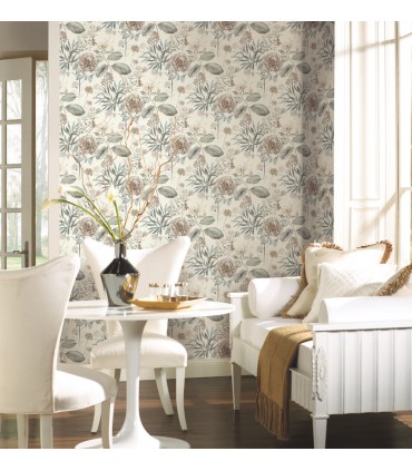 TL1918 - Handpainted Traditionals Wallpaper-Midsummer Floral
