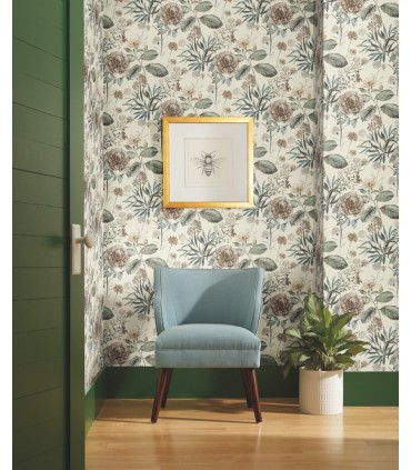 TL1918 - Handpainted Traditionals Wallpaper-Midsummer Floral