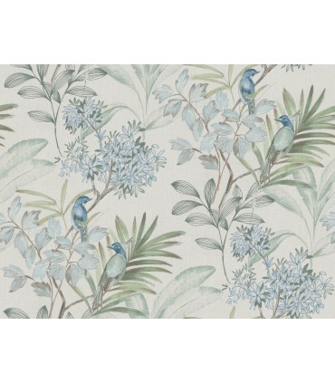 TL1926 - Handpainted Traditionals Wallpaper-Handpainted Songbird