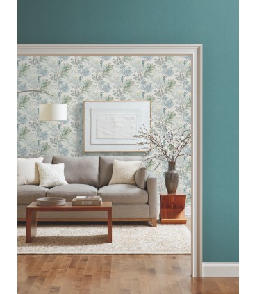 TL1926 - Handpainted Traditionals Wallpaper-Handpainted Songbird