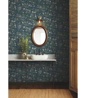 PSW1197RL - Rifle Paper Co. Peel & Stick Wallpaper-Juniper Forest
