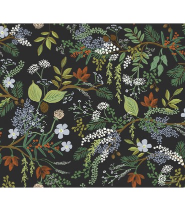PSW1198RL - Rifle Paper Co. Peel & Stick Wallpaper-Juniper Forest