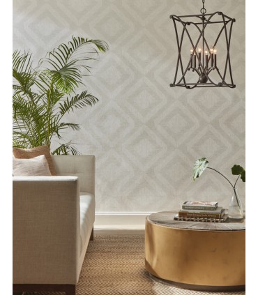 TL1990 - Handpainted Traditionals Wallpaper-Diamond Channel