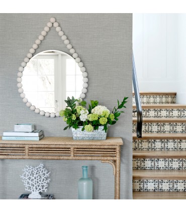 2969-25851 - Pacifica Wallpaper by A Street-Exhale Woven Texture