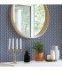 2969-26000 - Pacifica Wallpaper by A Street-Lisbeth Geometric Lattice