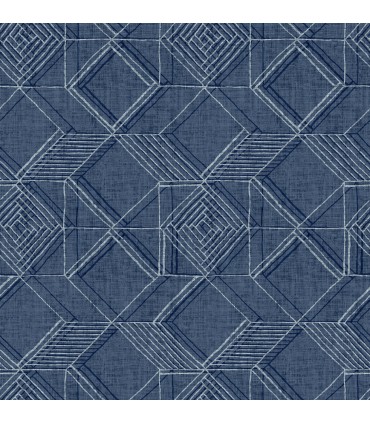 2969-26017 - Pacifica Wallpaper by A Street-Moki Lattice Geometric