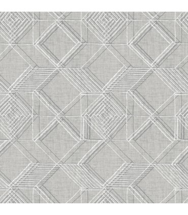 2969-26018 - Pacifica Wallpaper by A Street-Moki Lattice Geometric