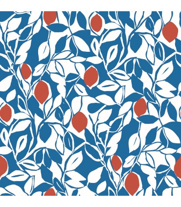 2969-26024 - Pacifica Wallpaper by A Street-Loretto Citrus