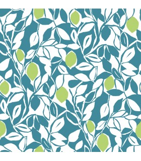 2969-26026 - Pacifica Wallpaper by A Street-Loretto Citrus