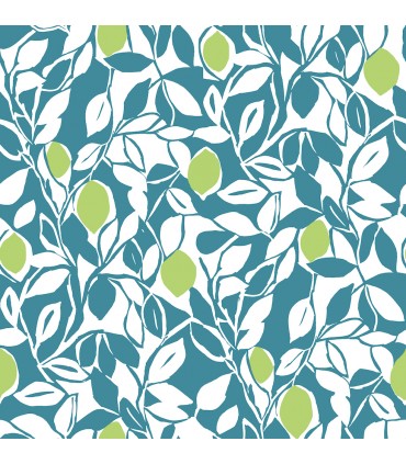 2969-26026 - Pacifica Wallpaper by A Street-Loretto Citrus