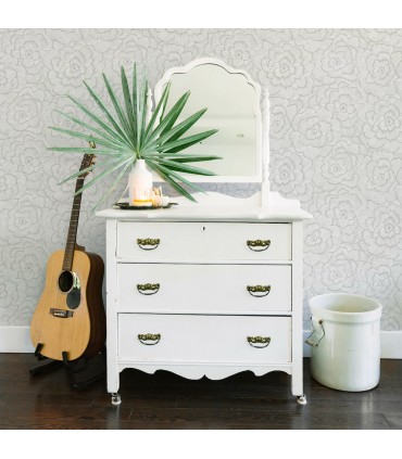 2969-26036 - Pacifica Wallpaper by A Street-Periwinkle Textured Floral