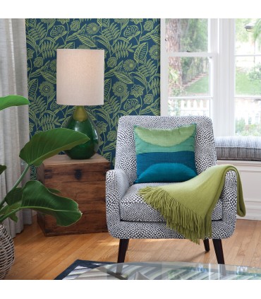 2969-87527 - Pacifica Wallpaper by A Street-Alma Tropical Floral