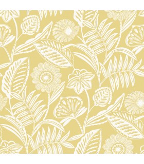 2969-87529 - Pacifica Wallpaper by A Street-Alma Tropical Floral