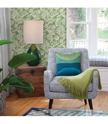 2969-87530 - Pacifica Wallpaper by A Street-Alma Tropical Floral