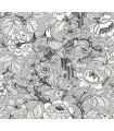 2927-80407 - Newport  Wallpaper by A Street-Beaufort Peony Chinoiserie