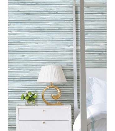2927-81312 - Newport  Wallpaper by A Street-Bellport Wooden Slat