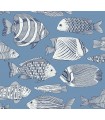 2927-80212 - Newport  Wallpaper by A Street-Wailea Tropical Fish