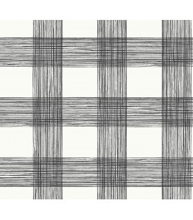 2927-80900 - Newport  Wallpaper by A Street-Scarborough Striated Plaid