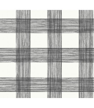 2927-80900 - Newport  Wallpaper by A Street-Scarborough Striated Plaid