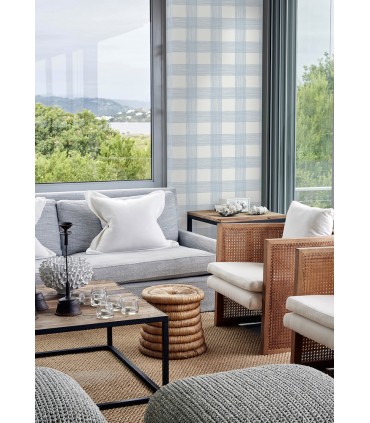 2927-80912 - Newport  Wallpaper by A Street-Scarborough Striated Plaid