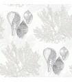 2927-81205 - Newport  Wallpaper by A Street-Nauset Seashell Shores