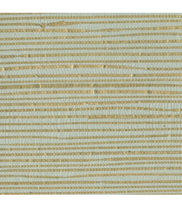 4018-0011 - Arina Turquoise Grasscloth Wallpaper