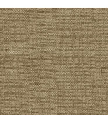 4018-0019 - Ruslan Taupe Grasscloth Wallpaper
