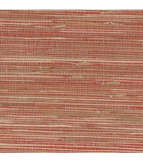 4018-0022 - Rio Brick Grasscloth Wallpaper