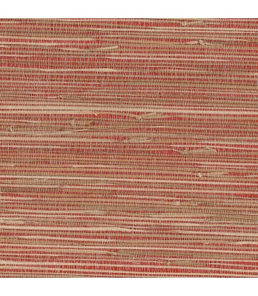 4018-0022 - Rio Brick Grasscloth Wallpaper