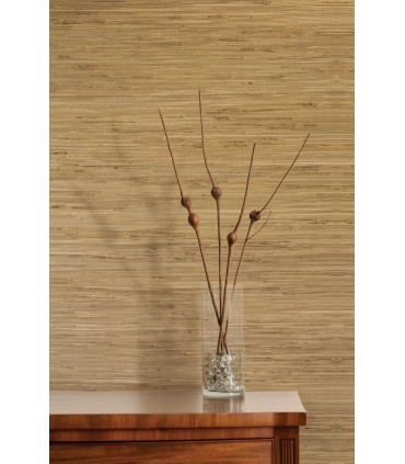 4018-0036 - Daria Beige Grasscloth Wallpaper