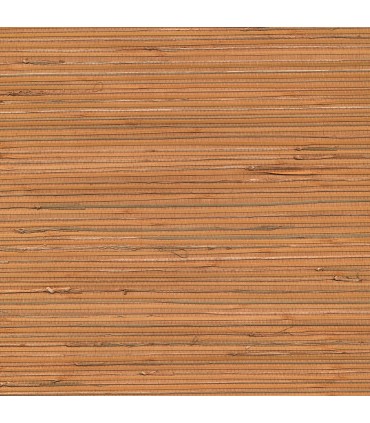 4018-0038 - Honoka Peach Grasscloth Wallpaper