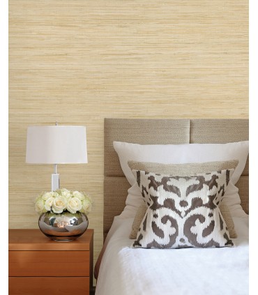 4018-0051 - Martina Fog Grasscloth Wallpaper