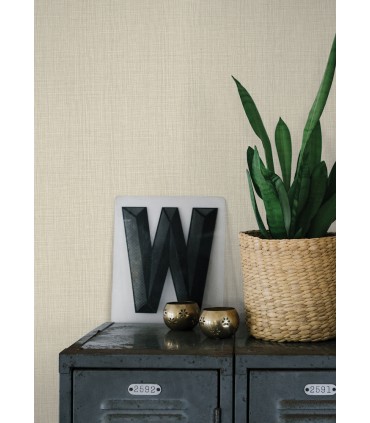 4015-36976-6 - Seaton Bone Linen Texture Wallpaper-Beyond Textures