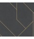 4015-427431 - Pollock Black Gilded Geometric Wallpaper-Beyond Textures