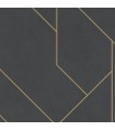 4015-427431 - Pollock Black Gilded Geometric Wallpaper-Beyond Textures