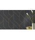 4015-427431 - Pollock Black Gilded Geometric Wallpaper-Beyond Textures