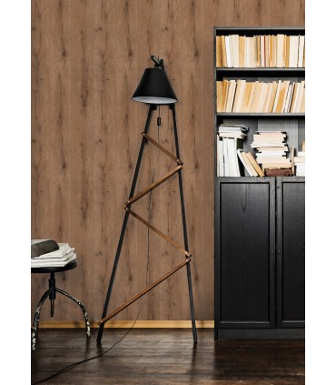 4015-514445 - Appalacian Brown Wood Planks Wallpaper-Beyond Textures