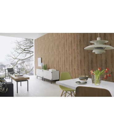 4015-514445 - Appalacian Brown Wood Planks Wallpaper-Beyond Textures