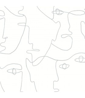 PSW1052RL - Pablo Portraits Peel and Stick Wallpaper by York